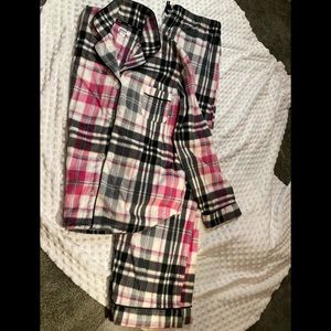 DKNY fleece two piece pajama, XL